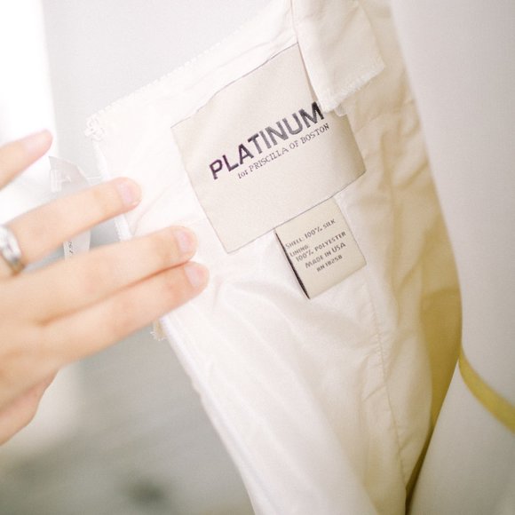 Modern Mod Wedding Dress Platinum by Priscilla 4 - Picture 8 of 8